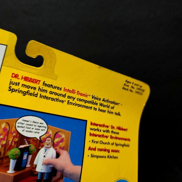 The Simpsons Dr Hibbert World of Springfield 6" Action Figure Playmates Toys - Picture 5 of 5